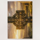 Majestic Celtic Stone Cross Jigsaw Puzzle ジグソーパズル (縦)