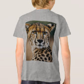 Majestic Cheetah – Speed and Grace of the Savannah トライブレンドＴシャツ (裏面)