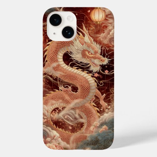 Majestic Chinese Dragon Case-Mate iPhoneケース (裏面)