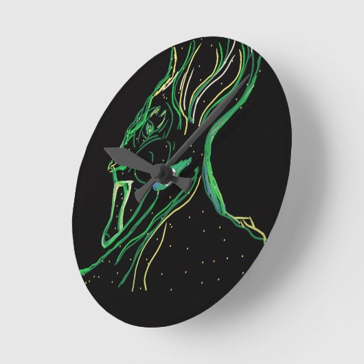 Majestic Constellation  ラウンド壁時計 (傾斜)