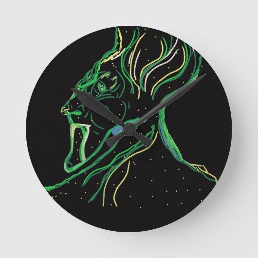 Majestic Constellation  ラウンド壁時計 (正面)