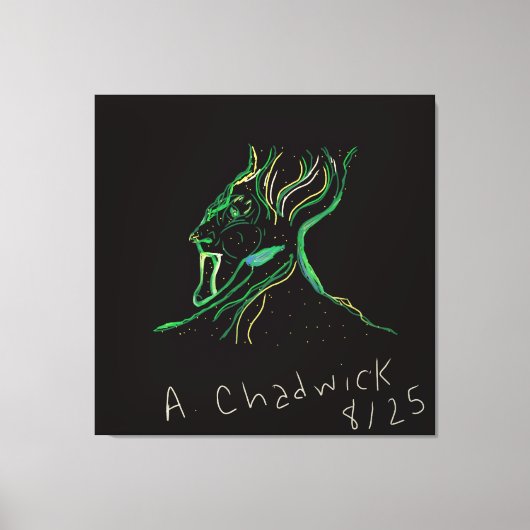 Majestic Constellation Stretched Canvas キャンバスプリント (正面)