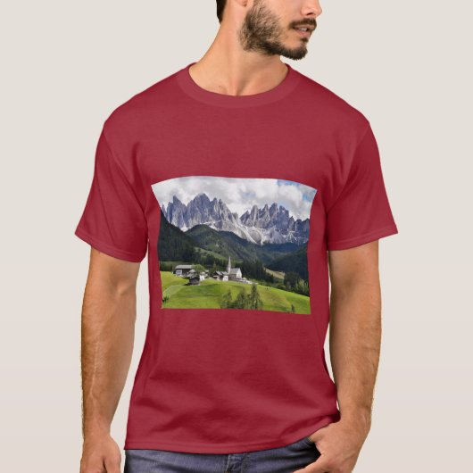 Majestic Dolomites Mountain Tee Tシャツ (正面)