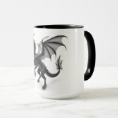 Majestic Dragon Coffee Mug マグカップ (正面右)