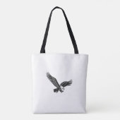 Majestic Eagle Art Tote Bag トートバッグ (裏面)