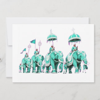 Majestic Elephant Mandala  招待状