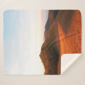 Majestic field in the sunlight. Dramatic and pictu シェルパブランケット (正面(横))