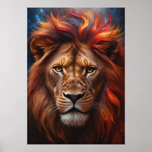 Majestic Fire Lion ポスター (正面)
