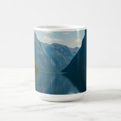 Majestic Fjord コーヒーマグカップ (中央)