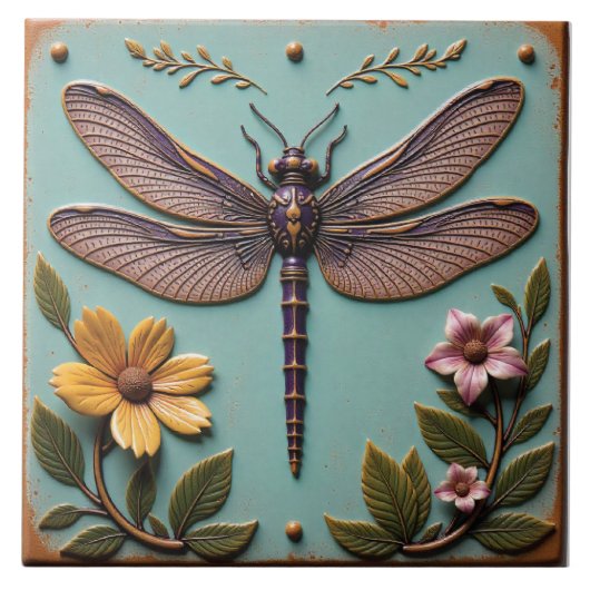 Majestic Flight of Anisoptera タイル (正面)