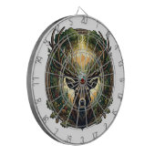 Majestic Forest Stag Nature Wildlife Art ダーツボード (正面左)