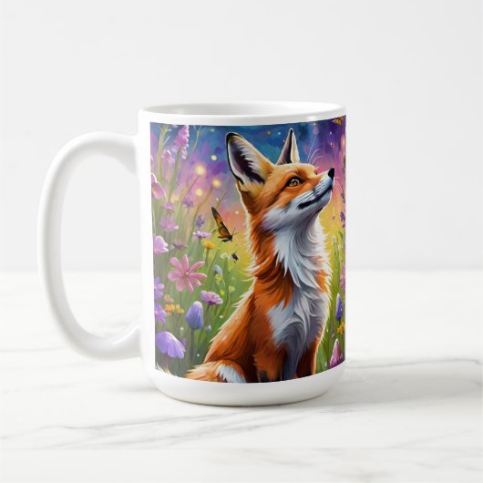 Majestic Fox コーヒーマグカップ (左)