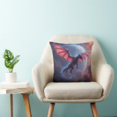 Majestic Guardian: Nebula Dragon Pillow クッション (椅子)