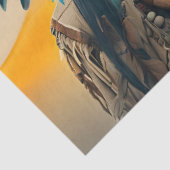  Majestic Horse And Young Native Woman 薄葉紙 (詳細)