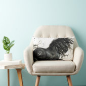 Majestic Horse by Bihrle Pillow ランバークッション (椅子)