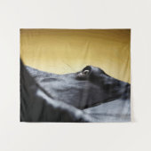 Majestic Horse Eye Close-Up Art タペストリー (正面(横))