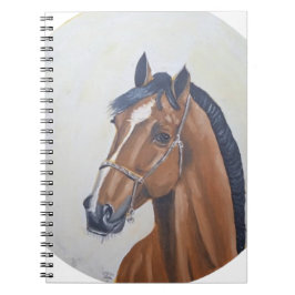 Majestic Horse Portrait T-Shirt ノートブック