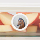 Majestic Horse Portrait T-Shirt ラベル (貼付)