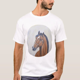 Majestic Horse Portrait T-Shirt Tシャツ