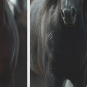 Majestic Horse Wall Décor 壁紙 (縫い目)