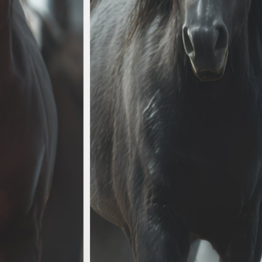 Majestic Horse Wall Décor 壁紙 (縫い目)