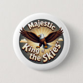 Majestic King of the Skies 缶バッジ (正面)