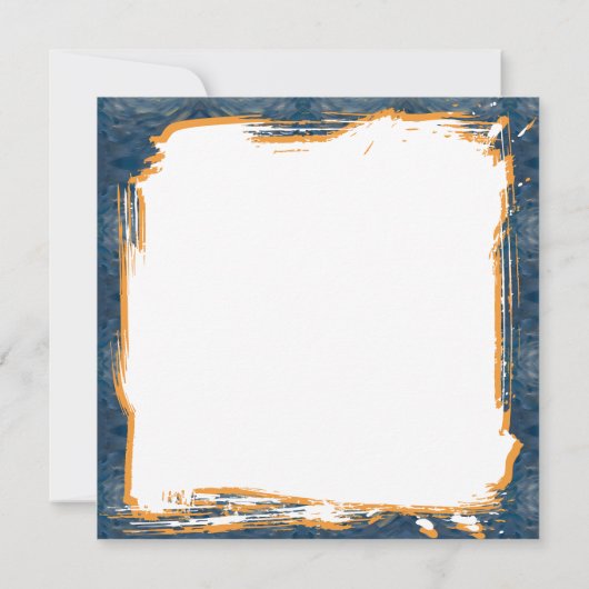 Majestic Leopard on Cliff Ledge | Blank カード (裏面)