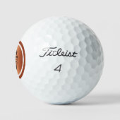 Majestic Lion Copper Golf Ball ゴルフボール (ロゴ)