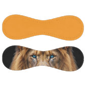 Majestic Lion Face with Blue Eyes | Wildlife Anima ソフトボール (パネル)