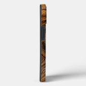 Majestic Lion Face with Blue Eyes | Wildlife Anima Case-Mate iPhoneケース (裏面 / 右)