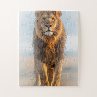 Majestic Lion Jigsaw Puzzle - WildlifeAnimalPuzzle ジグソーパズル
