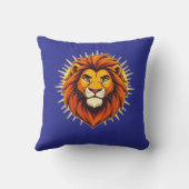 Majestic Lion – King of Power and Authority クッション (裏面)