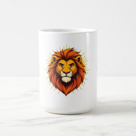 Majestic Lion – King of Power and Authority コーヒーマグカップ