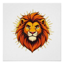 Majestic Lion – King of Power and Authority ポスター