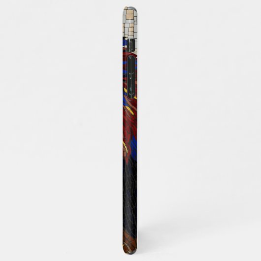 Majestic Lion Mosaic Phone Case – King  iPhoneケース (左側)