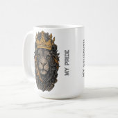 Majestic Lion Mug コーヒーマグカップ (正面左)
