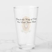 Majestic Lion of Judah Christian Glass Tumbler  タンブラーグラス (裏面)