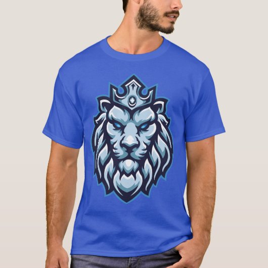 Majestic Lion of the Jungle Tシャツ (正面)