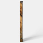 Majestic Lion Phone Case Powerful Wildlife Art Cov Samsung Galaxyケース (左側面)