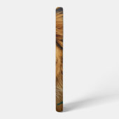 Majestic Lion Phone Case Powerful Wildlife Art Cov Samsung Galaxyケース (左側面)