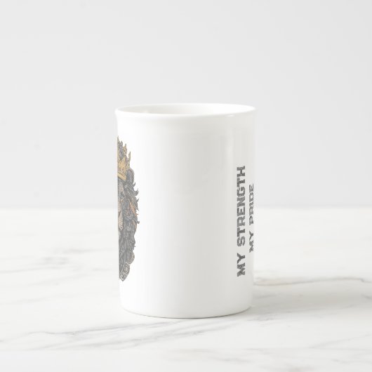 Majestic Lion Speciality Mug ボーンチャイナマグカップ (正面)