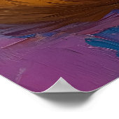 Majestic Maine Coon Cat – Regal Digital Portrait ポスター (角)