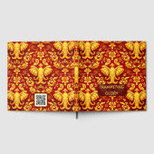  Majestic Memories: Customizable Crimson Elephant  ゲストブック (全面)