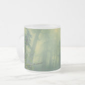 Majestic Misty Forest フロストグラスマグカップ (正面左)