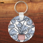 Majestic monstera キーホルダー (裏面)