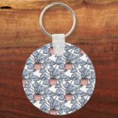 Majestic monstera キーホルダー (正面)