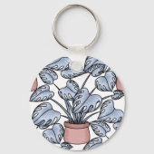 Majestic monstera キーホルダー (裏面)