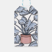 Majestic monstera ギフトタグ (裏面)