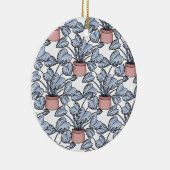 Majestic monstera セラミックオーナメント (右)