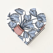 Majestic monstera ノートブック (裏面)